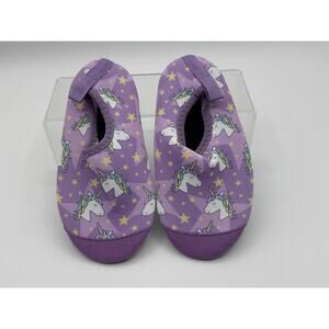 Seekway Girl’s Toddler Water Swim Pool Beach Shoes Unicorn US Size 10.5-12, NEW